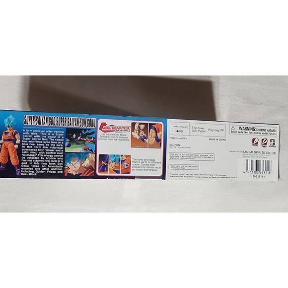 dragon ball z Super saiyan god super saiyan son goku plastic model kit - Picture 6 of 6